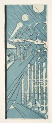 Illustration de Styl, publié en 1922 (impression de pochoir)