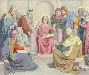 Jésus est trouvé dans le Temple