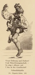 Juif dansant en costume tyrolien