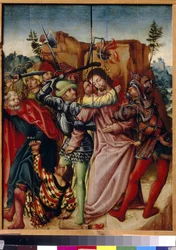 Le baiser de Judas. Peinture d