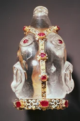 Tête de martre (cristal de roche)