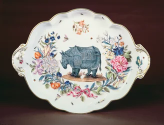 Support de Meissen pour la pièce maîtresse du service Northumberland, vers 1745