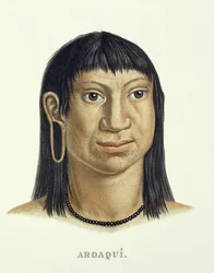 Homme natif de la tribu Aroaqui, de l