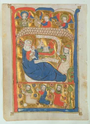 Scène de la Nativité