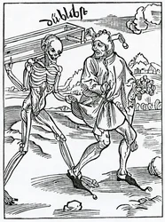 Des fous qui méprisent la mort sans en faire provision, illustration de la traduction anglaise d