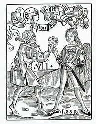 Des nouvelles modes et des vêtements déguisés, illustration de la traduction anglaise d