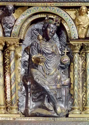 Otto II (955-83), Saint-Empereur romain, détail du Sanctuaire de l