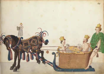 Traîneau de parade, c.1640