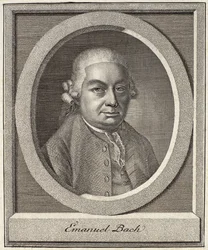 Portrait de Carl Philipp Emanuel Bach (1714-88)