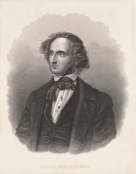 Portrait de Felix Mendelssohn (1809-47)