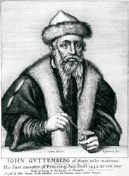 Portrait de Johannes Gutenberg
