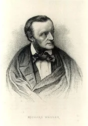 Portrait de Richard Wagner (1813-83) compositeur allemand