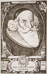 Portrait de Valentin Andreae (1568-1643), copie d