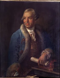 Portrait du compositeur allemand Christoph Willibald Gluck