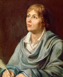 Portrait du compositeur autrichien Wolfgang Amadeus Mozart (1756-1791)