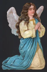 Ange priant. vers 1900