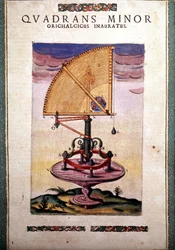 Quadrant azimutal zodiacal dans « Astronomiae instituatae machanicia » par Tycho Brah (1546 - 1601), Wandsbeck