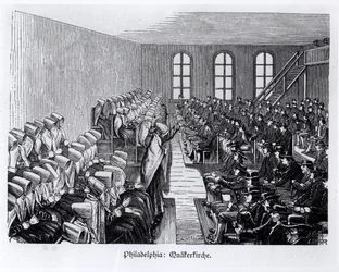 Réunion quaker, Philadelphie, de 