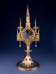Reliquaire monstrance du trésor des Guelfes, fabriqué par l