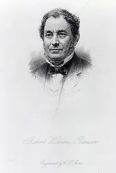 Robert Wilhelm Bunsen, gravé par C.H Jeens