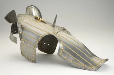 Shaffron, armure de tête de cheval