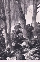 Escarmouche dans les bois avant Metz, Histoire de la guerre entre la France et l