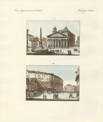 Bâtiment étrange à Rome