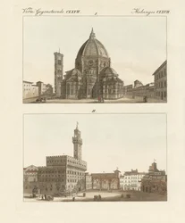 Bâtiments étranges à Florence
