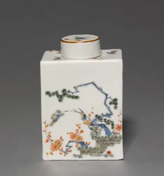 Boîte à thé, manufacture Meissen, Allemagne, vers 1735