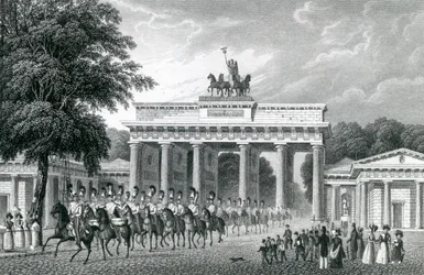 La Porte de Brandebourg, Berlin