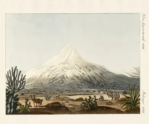 Le Chimborazo en Amérique du Sud