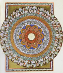 Le Chœur des Anges. Miniature du Liber Scivias par Hildegarde de Bingen, vers 1175