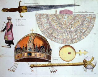 Les regalia du couronnement de la Hongrie