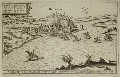 La Chute de Belgrade aux mains des Turcs en 1521, illustration tirée d