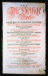 La Sainte Bible, Vol. I., 1681