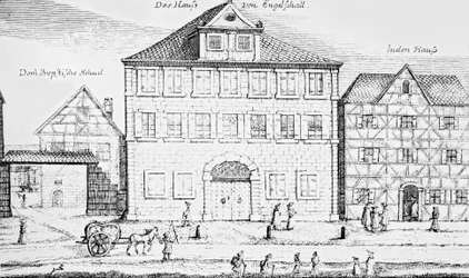La rue principale à Nuremberg