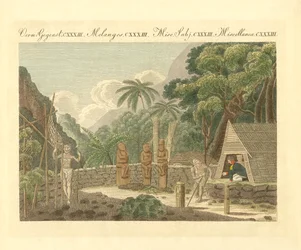 Le Morai ou la place de sépulture sur l