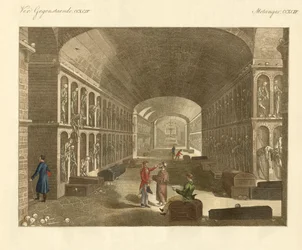 Les grandes catacombes près de Palerme