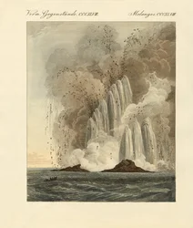 La nouvelle île volcanique en mer Méditerranée