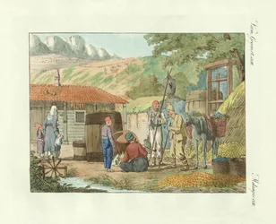 Les habitants de la vallée de la péninsule de Crimée