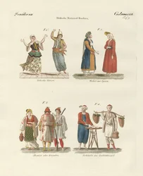 Costumes nationaux turcs