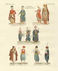 Costumes nationaux turcs