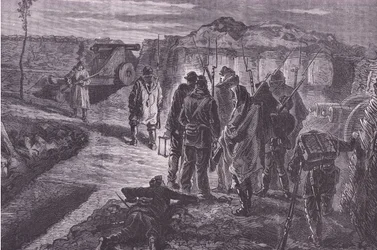 Sur les remparts, Histoire de la guerre entre la France et l