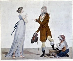 Merveilleux et incroyable, caricature allemande