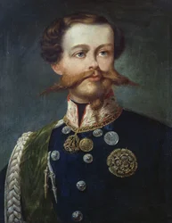 Portrait de Victor Emmanuel II, roi d