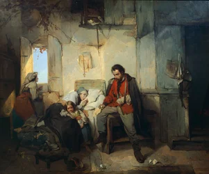 Le retour du soldat blessé