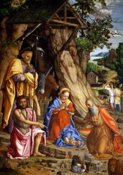 Nativité avec des lapins, c.1500