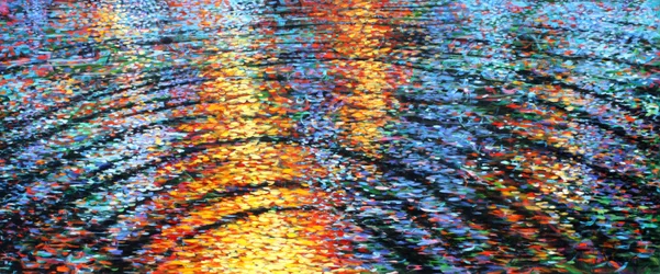 Ondulations de confettis