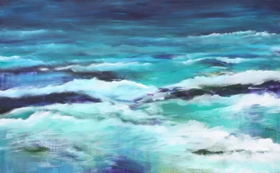 Création, étude 14, 2005 (acrylique sur toile)