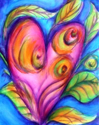 G Hearts 03, 2016 (acrylique sur toile)